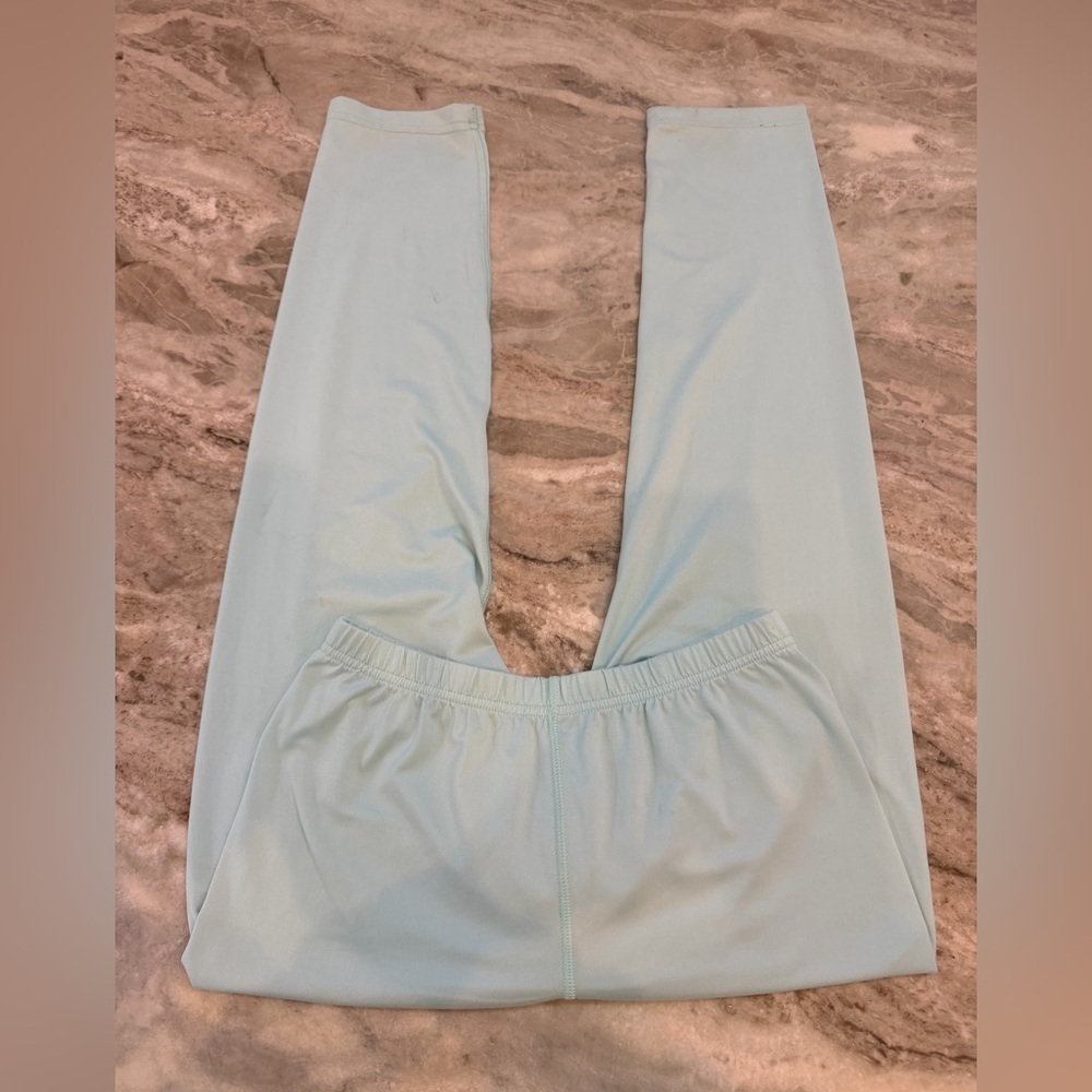 Lands’ End Kids Aqua Active Leggings | Stretch Performance | Size M 10–12